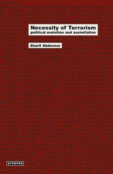 portada necessity of terrorism political evolution and assimilation (in English)