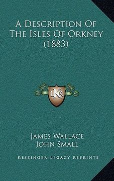 portada a description of the isles of orkney (1883) (en Inglés)