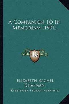 portada a companion to in memoriam (1901) (en Inglés)