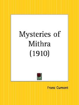 portada mysteries of mithra (en Inglés)
