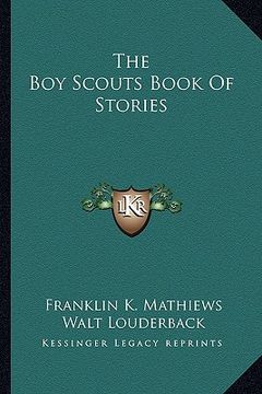 portada the boy scouts book of stories (en Inglés)