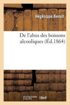 portada de l'Abus Des Boissons Alcooliques (in French)