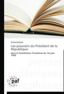 portada Les Pouvoirs Du President de La Republique