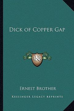 portada dick of copper gap (in English)