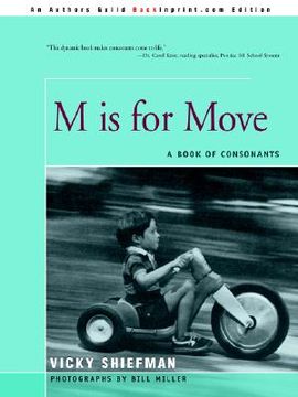 portada m is for move: a book of consonants (en Inglés)