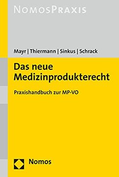 portada Das Neue Medizinprodukterecht: Praxishandbuch zur Mp-Vo (in German)