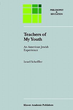 portada teachers of my youth: an american jewish experience (en Inglés)