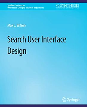 portada Search-User Interface Design (en Inglés)