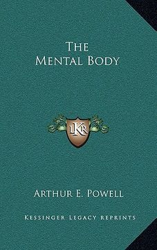 portada the mental body (en Inglés)