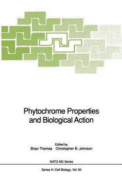 portada phytochrome properties and biological action (en Inglés)
