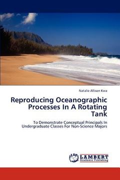 portada reproducing oceanographic processes in a rotating tank