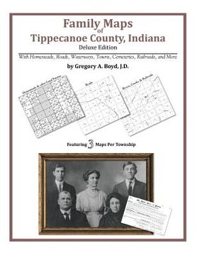 portada Family Maps of Tippecanoe County, Indiana (en Inglés)