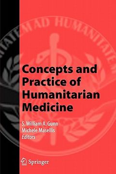 portada concepts and practice of humanitarian medicine (en Inglés)
