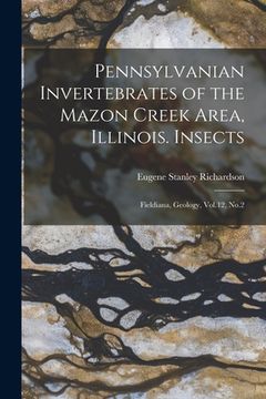 portada Pennsylvanian Invertebrates of the Mazon Creek Area, Illinois. Insects: Fieldiana, Geology, Vol.12, No.2 (in English)