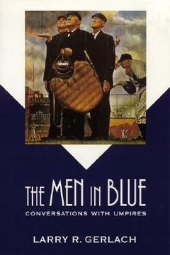 portada the men in blue: conversations with umpires (in English)