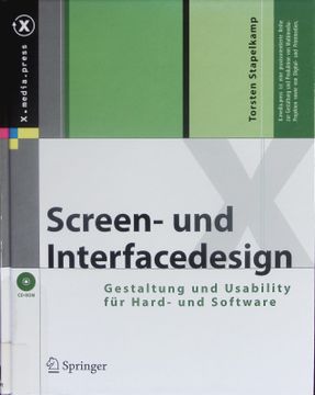 portada Screen- und Interfacedesign. Gestaltung und Usability für Hard- und Software. (en Alemán)