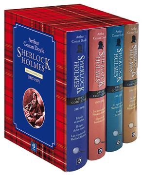 portada Obras Completas de Sherlock Holmes: 4 Tomos