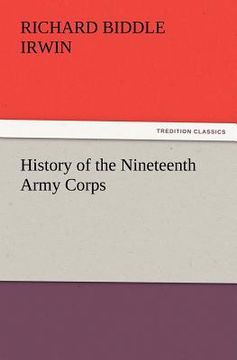 portada history of the nineteenth army corps (en Inglés)