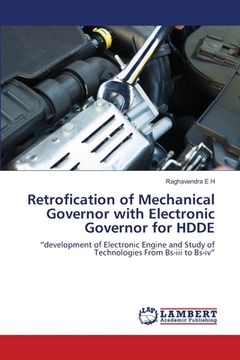 portada Retrofication of Mechanical Governor with Electronic Governor for HDDE (en Inglés)