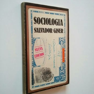 portada Sociologia (19ª Ed. )