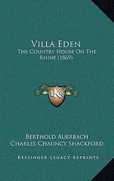 portada villa eden: the country house on the rhine (1869) (in English)