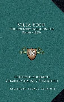 portada villa eden: the country house on the rhine (1869) (en Inglés)