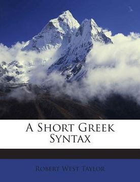 portada A Short Greek Syntax