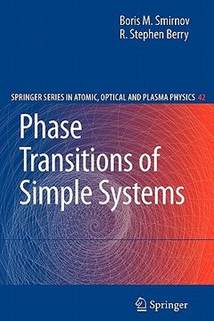 portada phase transitions of simple systems (en Inglés)