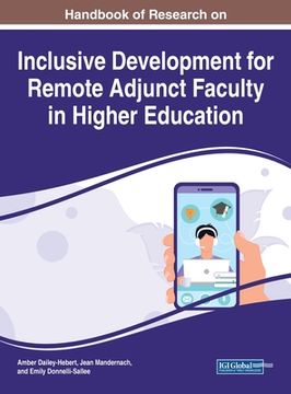 portada Handbook of Research on Inclusive Development for Remote Adjunct Faculty in Higher Education (in English)