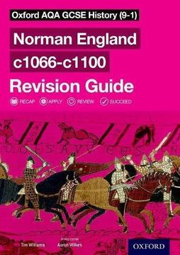 portada Oxford AQA GCSE History (9-1): Norman England c1066-c1100 Revision Guide (Paperback) 