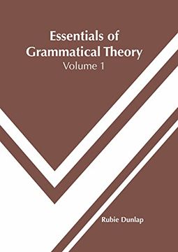 portada Essentials of Grammatical Theory (1) (in English)
