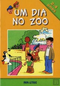 portada Um dia no zoo (en Portugués)