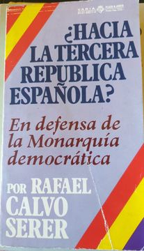 portada Hacia la Tercera Republica Española?