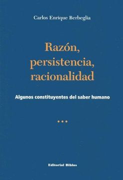 portada razón, persistencia, racionali (in Spanish)