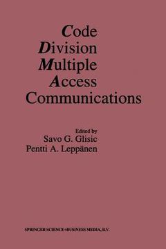 portada Code Division Multiple Access Communications (in English)