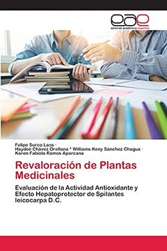 portada Revaloración de Plantas Medicinales (in Spanish)