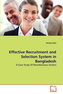 portada effective recruitment and selection system in bangladesh (en Inglés)