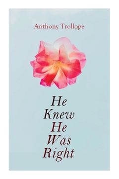 portada He Knew He Was Right: Victorian Romance Novel (in English)