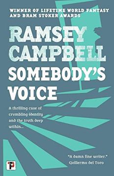 portada Somebody'S Voice (Fiction Without Frontiers) (en Inglés)