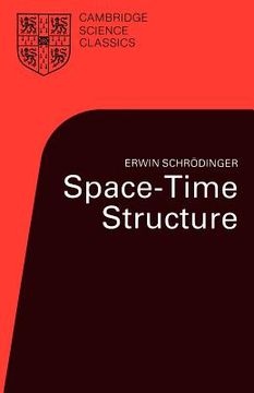portada Space-Time Structure Paperback (Cambridge Science Classics) (en Inglés)