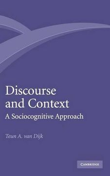 portada Discourse and Context Hardback: A Socio-Cognitive Approach: 0 (en Inglés)