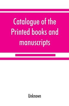 portada Catalogue of the printed books and manuscripts in the library of the Middle Temple: alphabetically arranged, with an index of subjects (en Inglés)