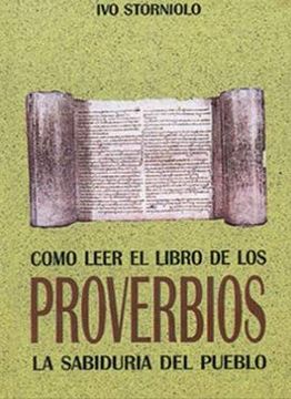 portada Como Leer el Libro de los Proverbios (in Spanish)