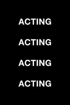 portada Acting Acting (en Inglés)
