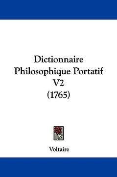 portada dictionnaire philosophique portatif v2 (1765) (en Inglés)