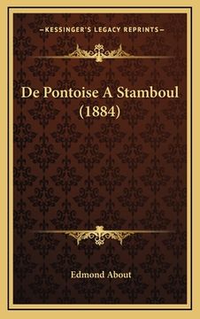 portada De Pontoise A Stamboul (1884) (en Francés)