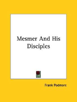 portada mesmer and his disciples (in English)