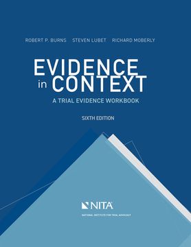 portada Evidence in Context: A Trial Evidence Workbook (in English)
