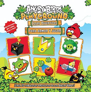 portada Angry Birds Playground Cosas Divertidas Para Armar y Jugar