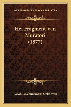 portada Het Fragment Van Muratori (1877)